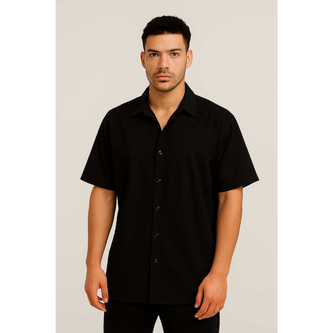 Oversized Black Shirt