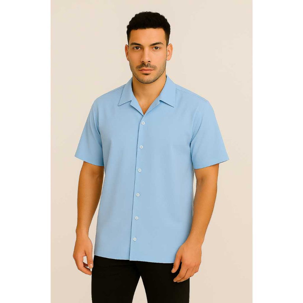 Oversized Baby Blue Shirt