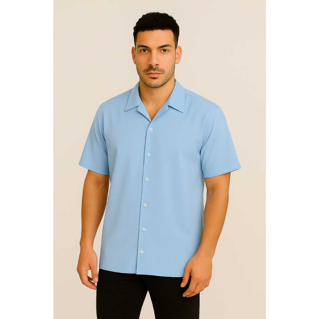 Oversized Baby Blue Shirt