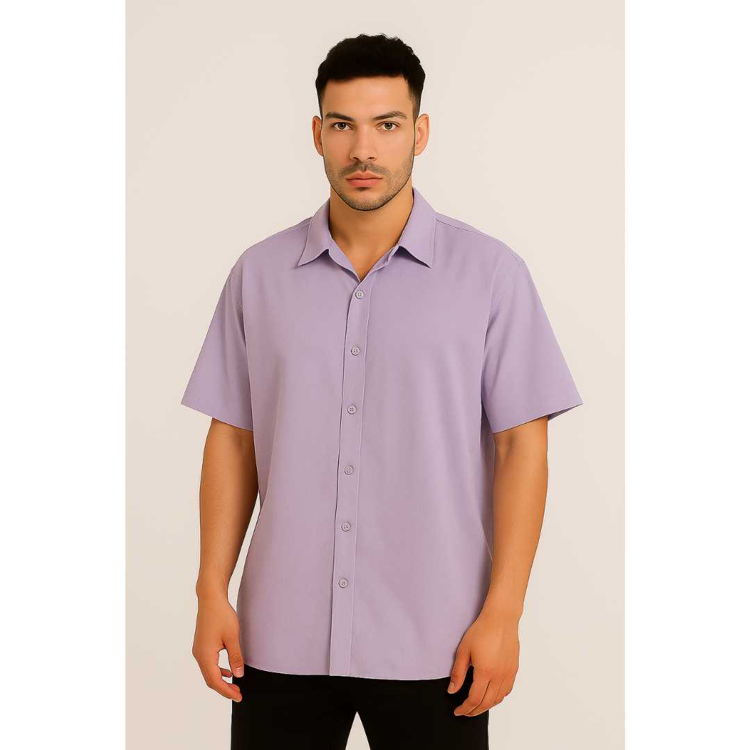 Oversized Lavender Shirt